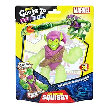 Amazon.com: Heroes of Goo Jit Zu Goo Shifters Marvel Edition